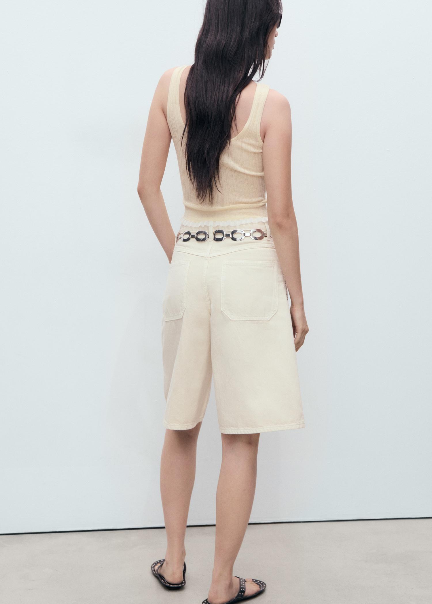 Fine-knit top - Women | MANGO USA Product Image