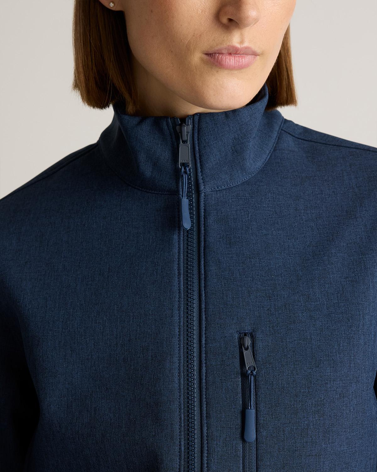 Quince | Women's Softshell Fleece-Lined Full-Zip Jacket Recycled Polyester Product Image