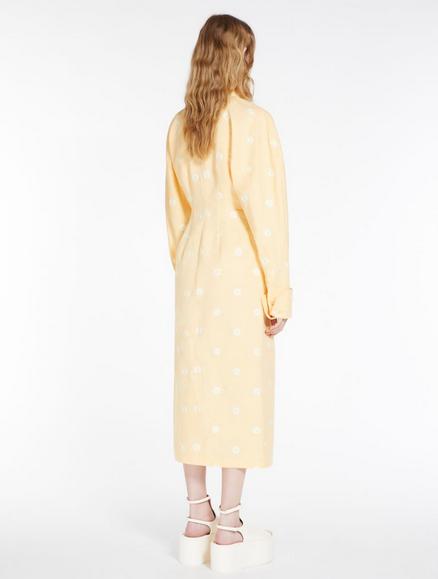 Sportmax Briose Daisy Linen Shirt Dress Product Image