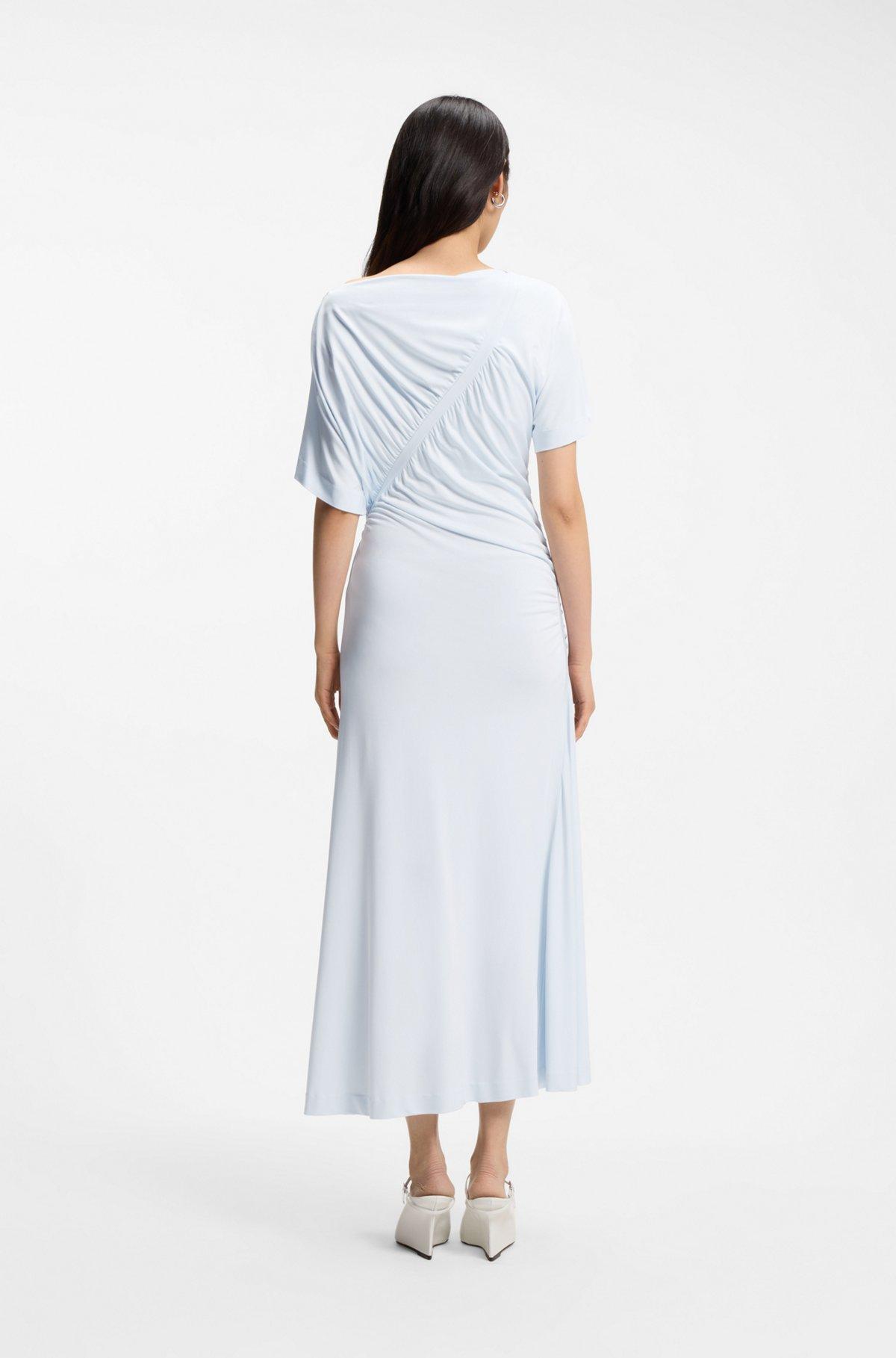 Gathered-detail dress in a slim fit Product Image