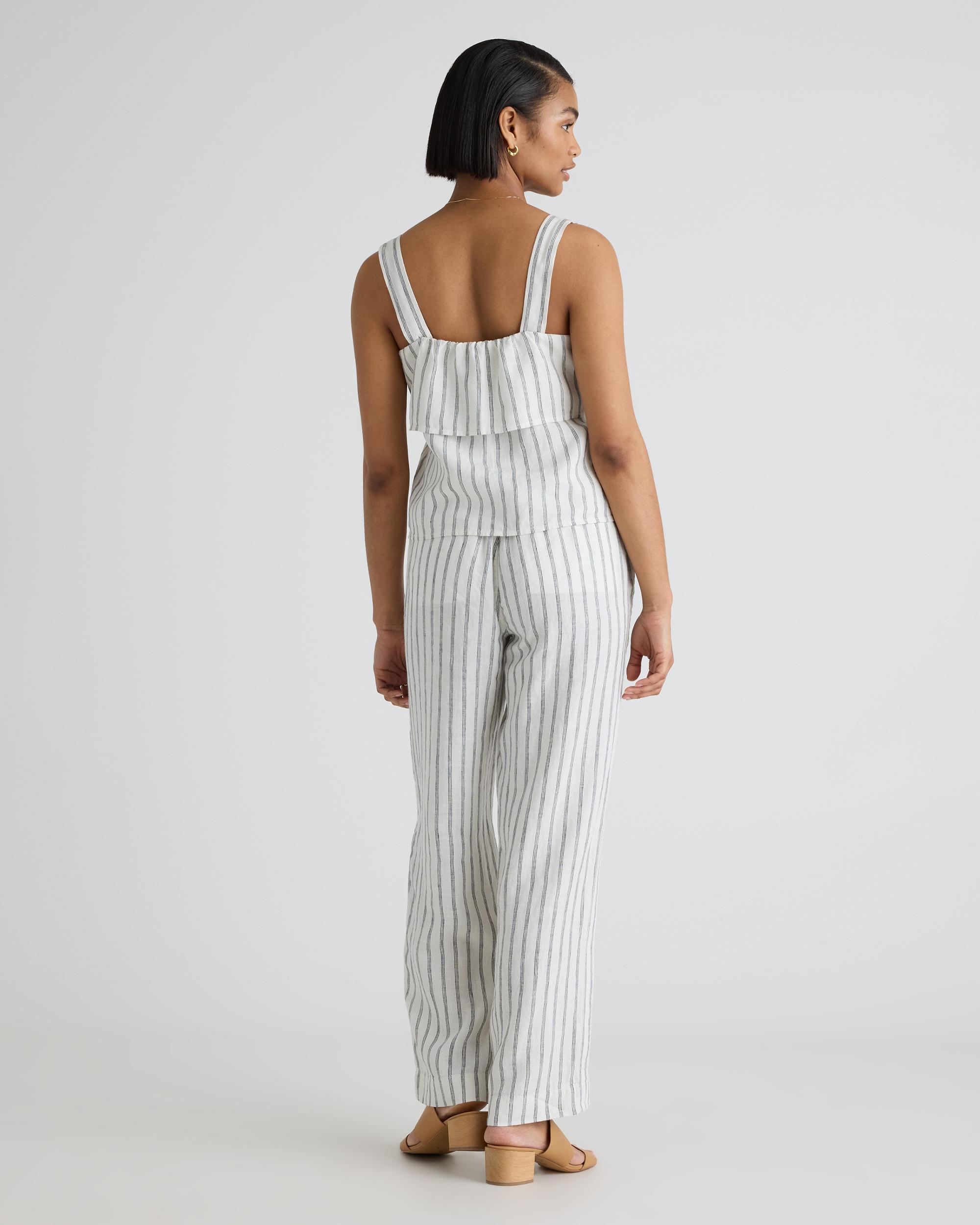 Quince | Women's 100% European Linen Wide Leg Pants Product Image