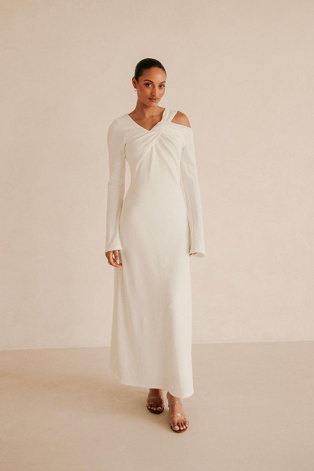 SAMPLE-Nyla Dress - White Product Image