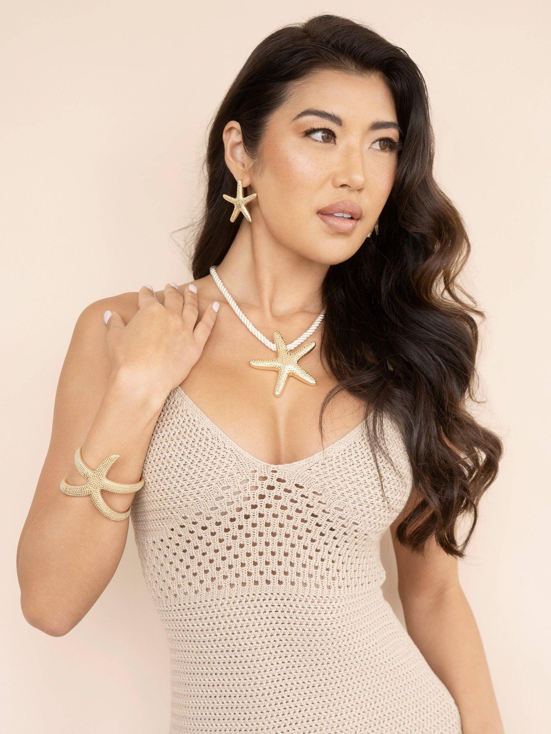 Starfish Zinc Hug Cuff Product Image