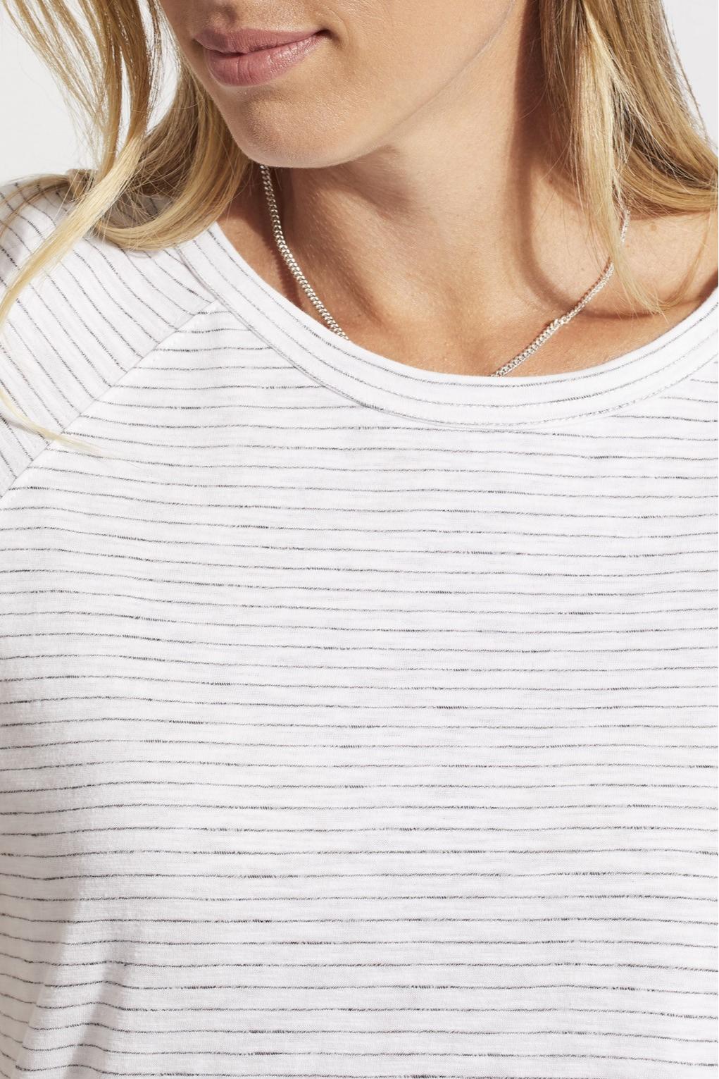 Short sleeve crew neck top Product Image