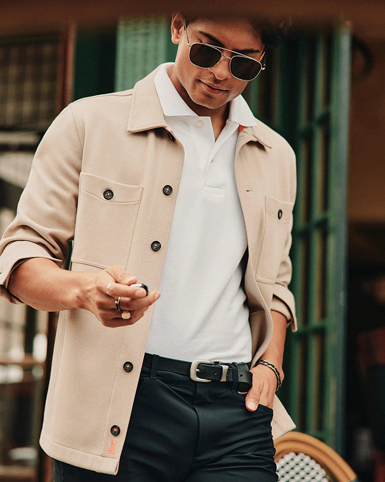 MENS BEDFORD SHIRT JACKET - B6J290B200 Product Image