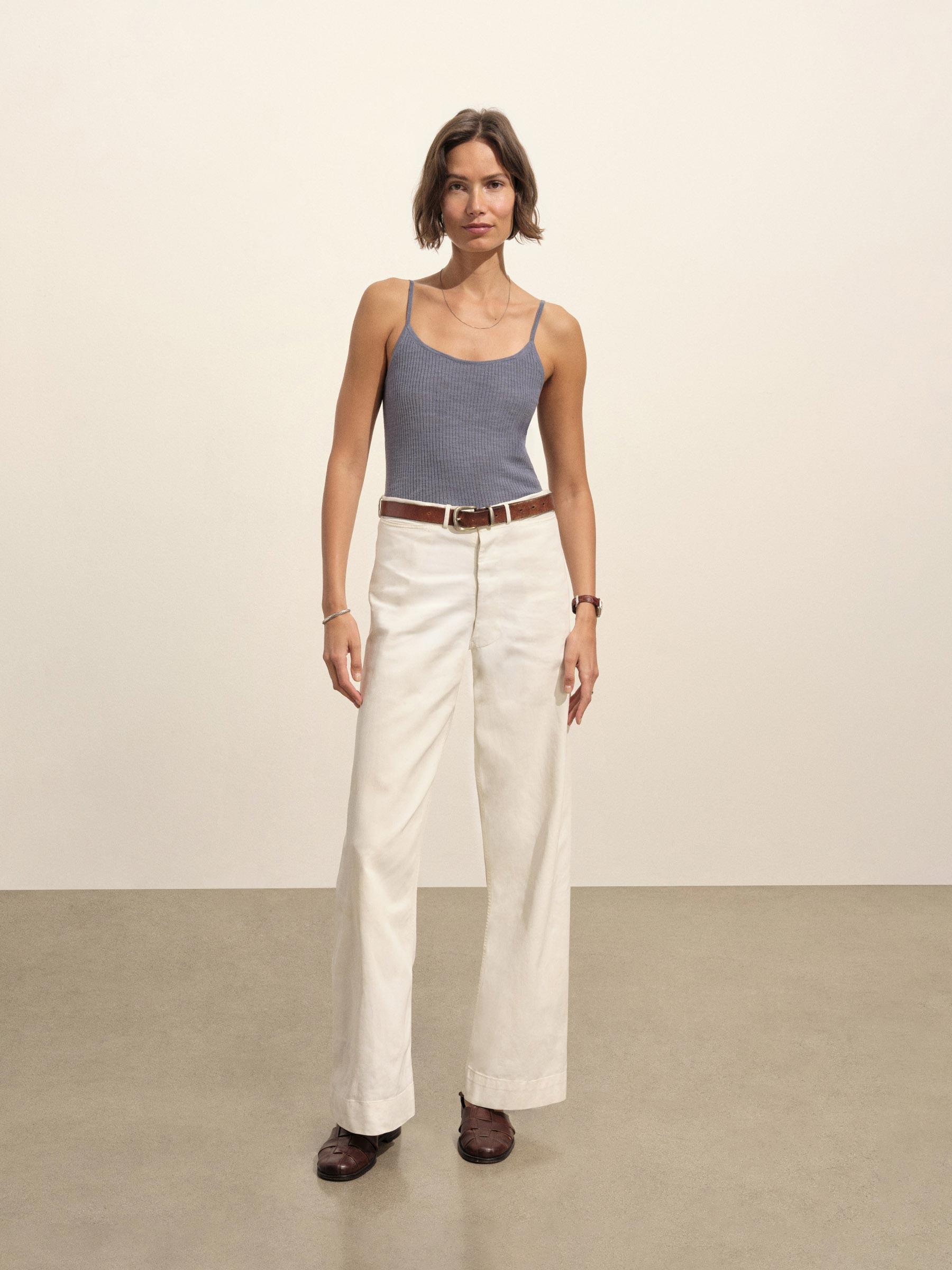 Bluebell Coastal Linen Camisole Product Image