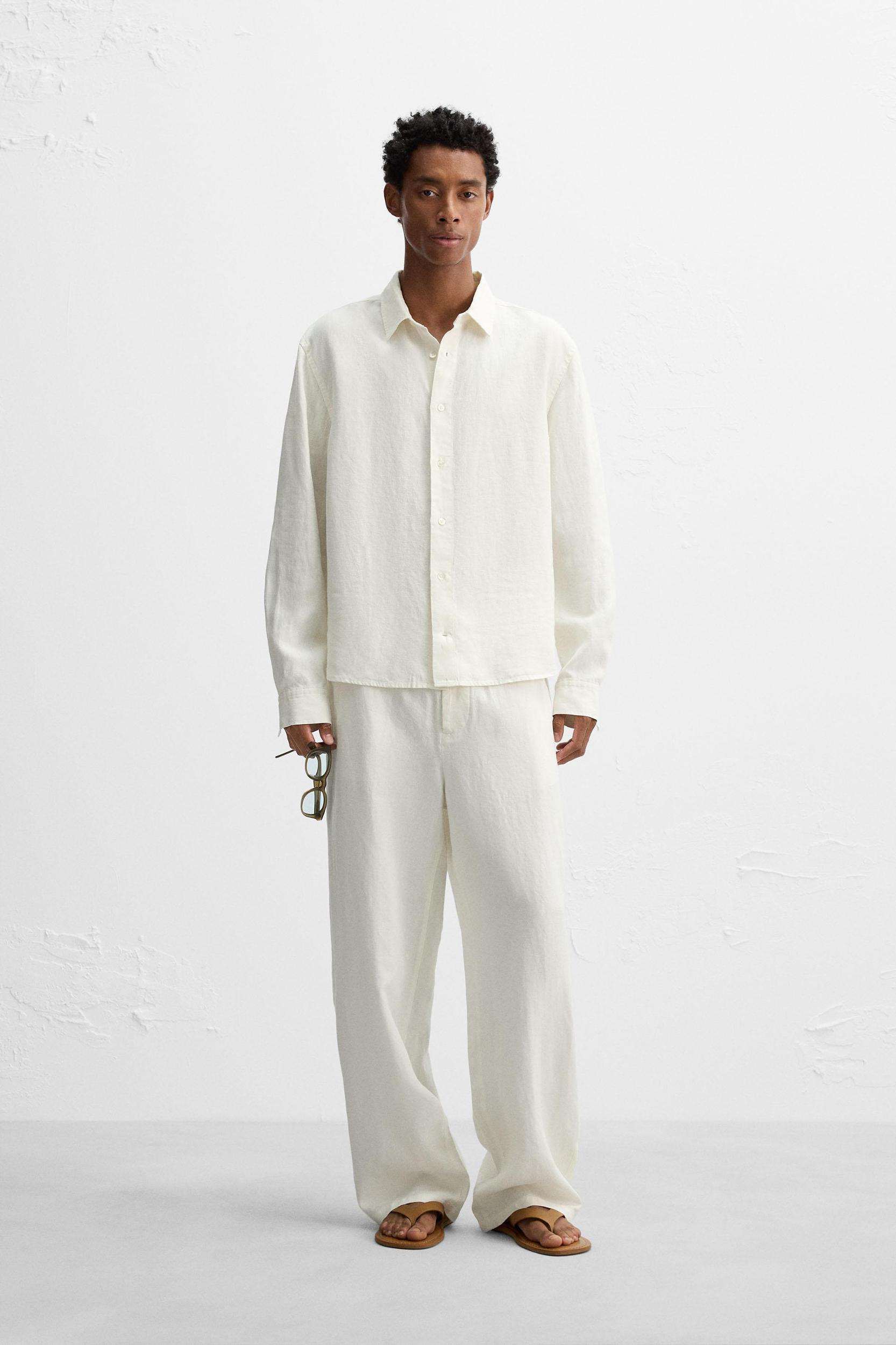 RELAXED FIT 100% HEMP SHIRT Product Image