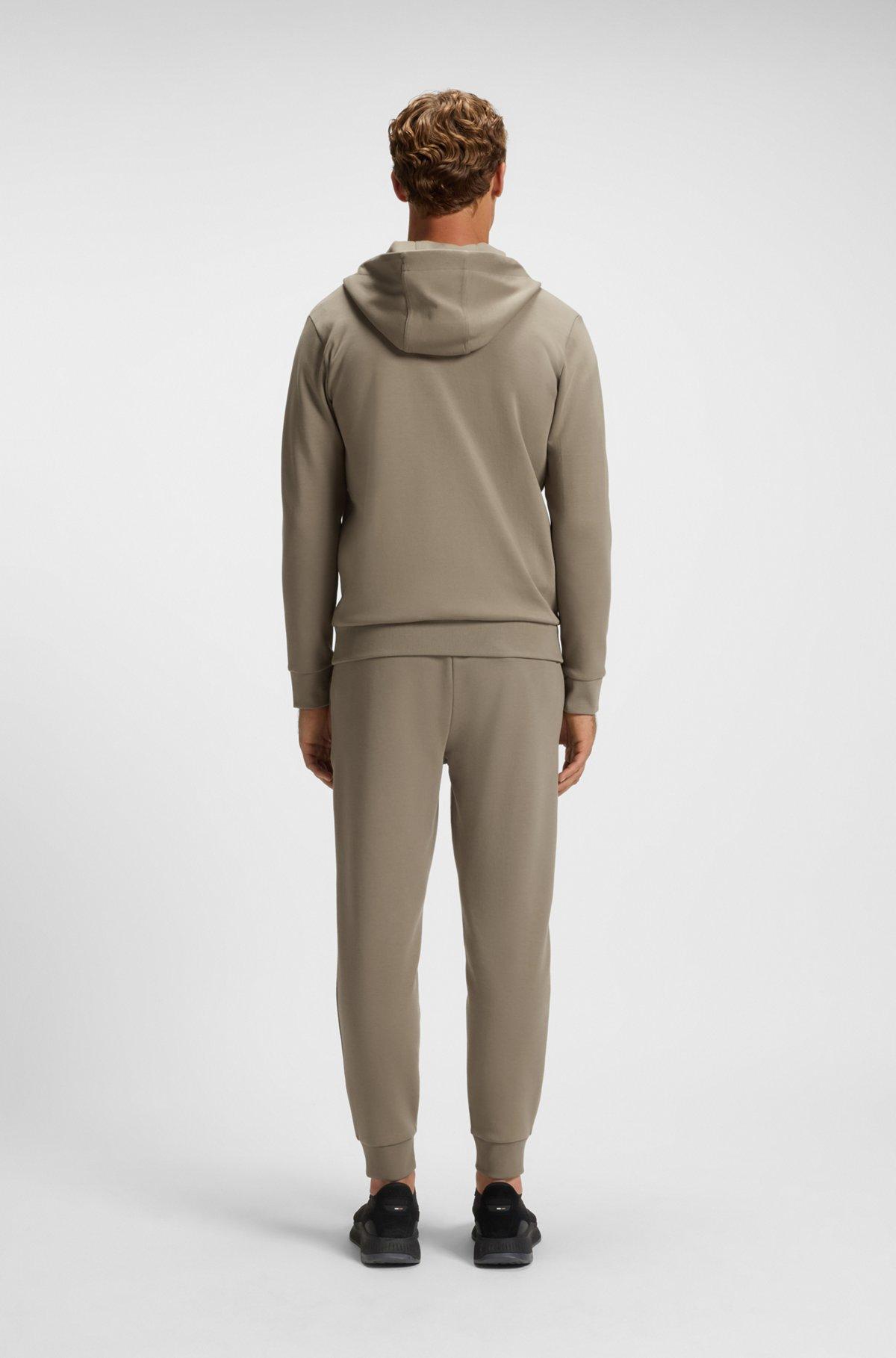 Zip-up hoodie with Double B monogram Product Image