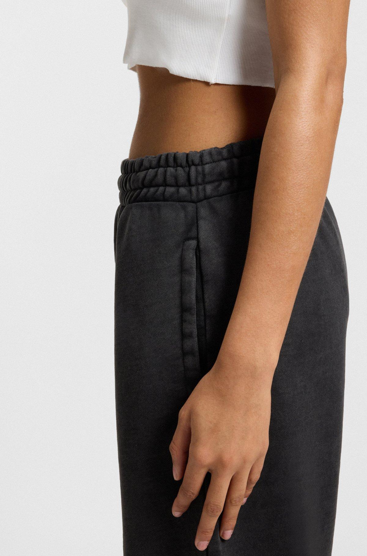 Loose-fit tracksuit bottoms in cotton terry Product Image