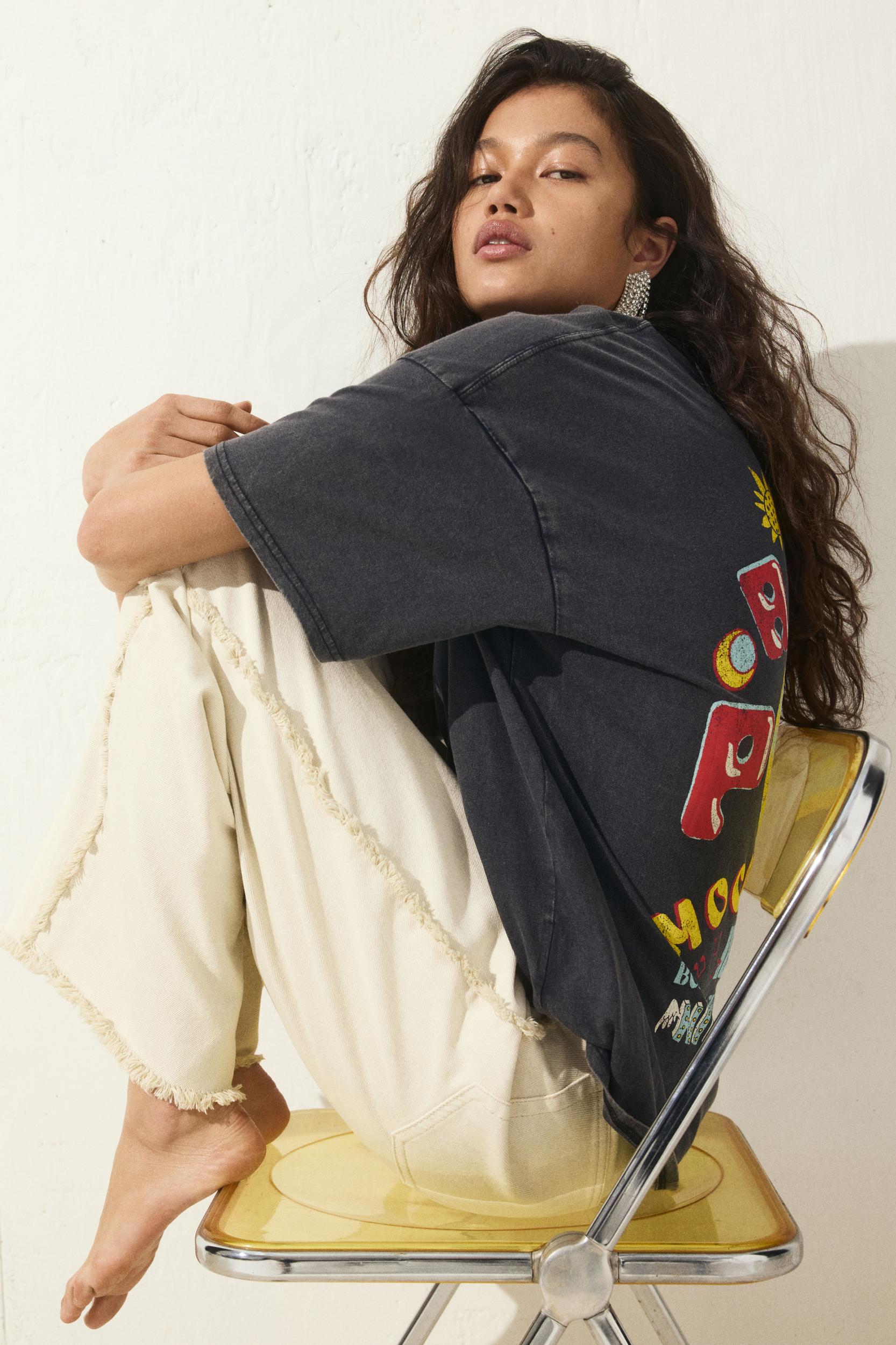 Oversized Printed T-Shirt Product Image