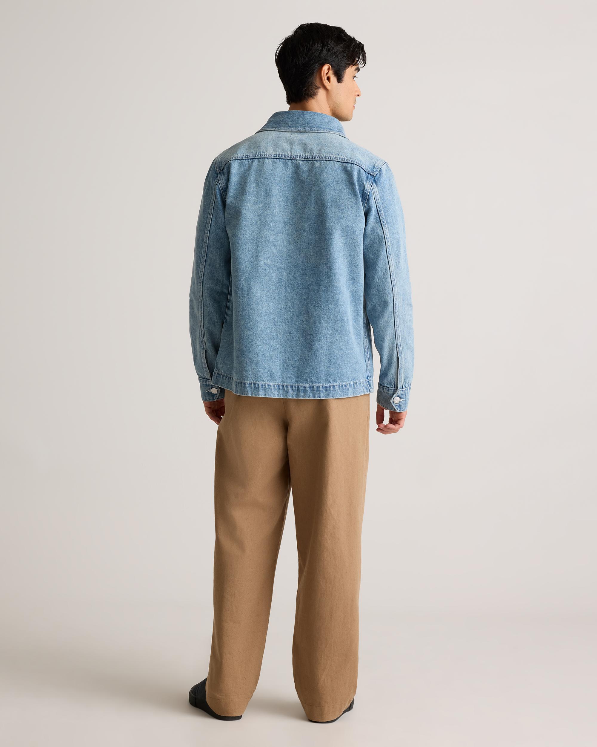 Quince | Men's Denim Chore Jacket Organic Cotton Product Image
