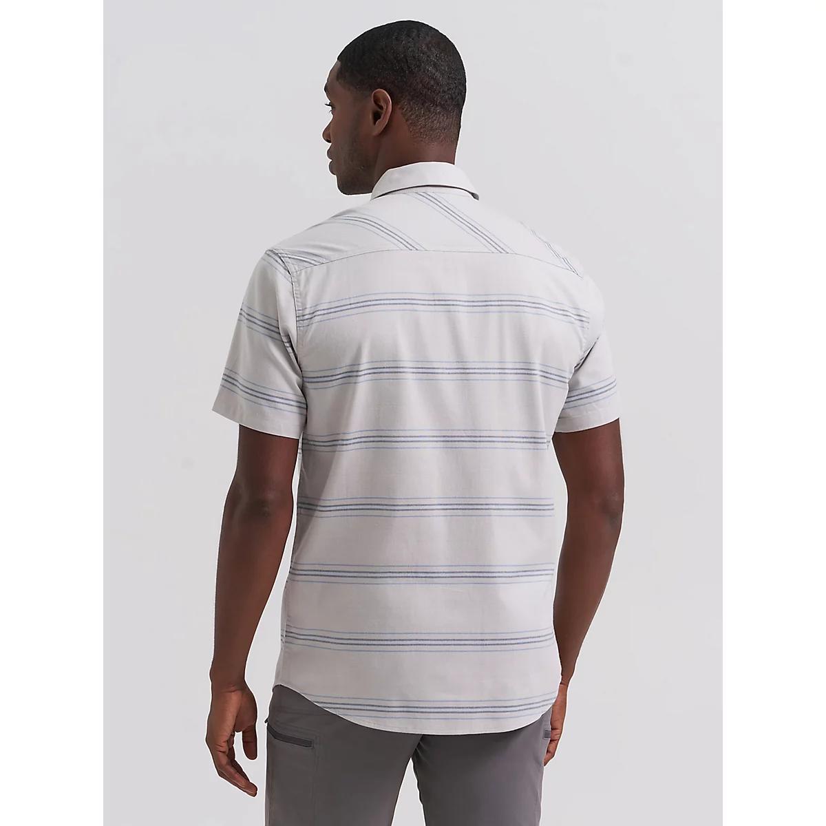 Men's Stripe Outdoor Shirt | Men's SHIRTS | Wrangler® Product Image