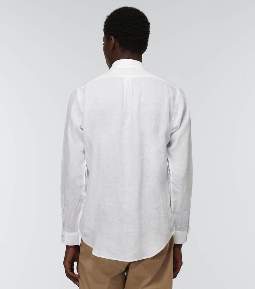 POLO RALPH LAUREN Long Sleeve Sport Shirt Clothing In White Product Image