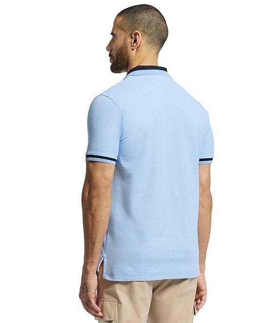 Psycho Bunny Newman Pique Short Sleeve Polo Shirt Product Image