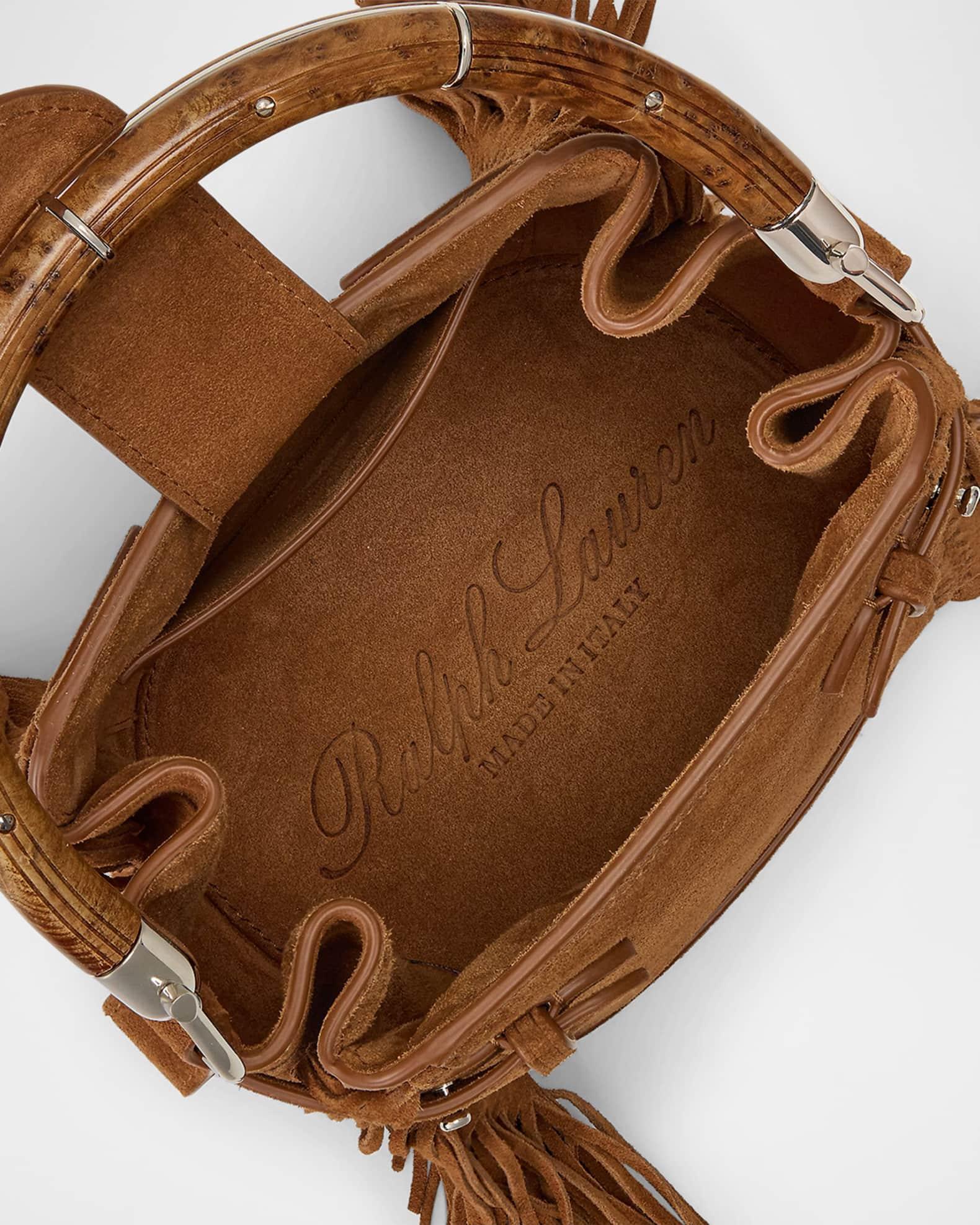The Ralph Calf-Suede Small Bucket Bag Product Image