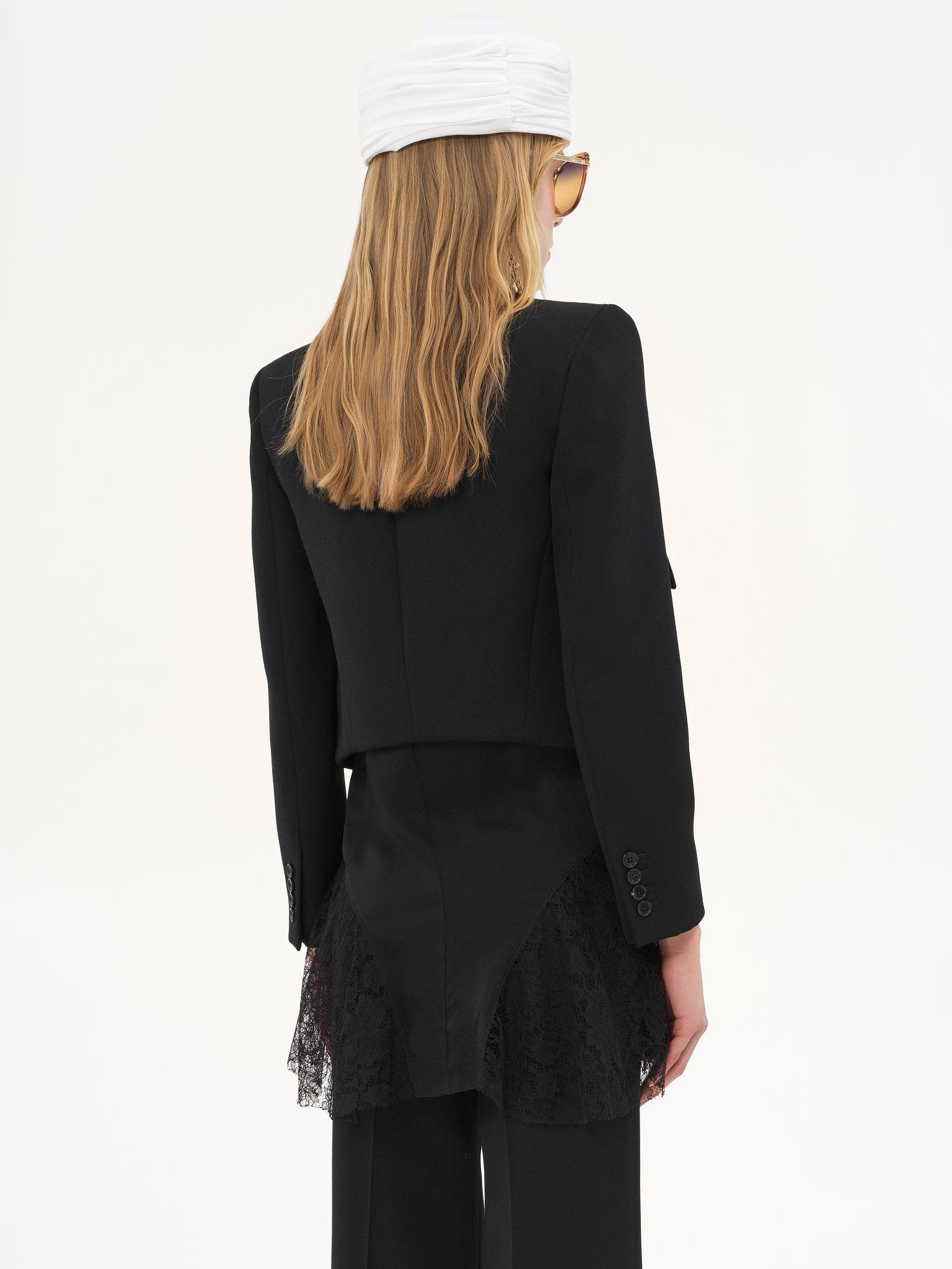 Heritage tailored jacket in wool gabardine Product Image