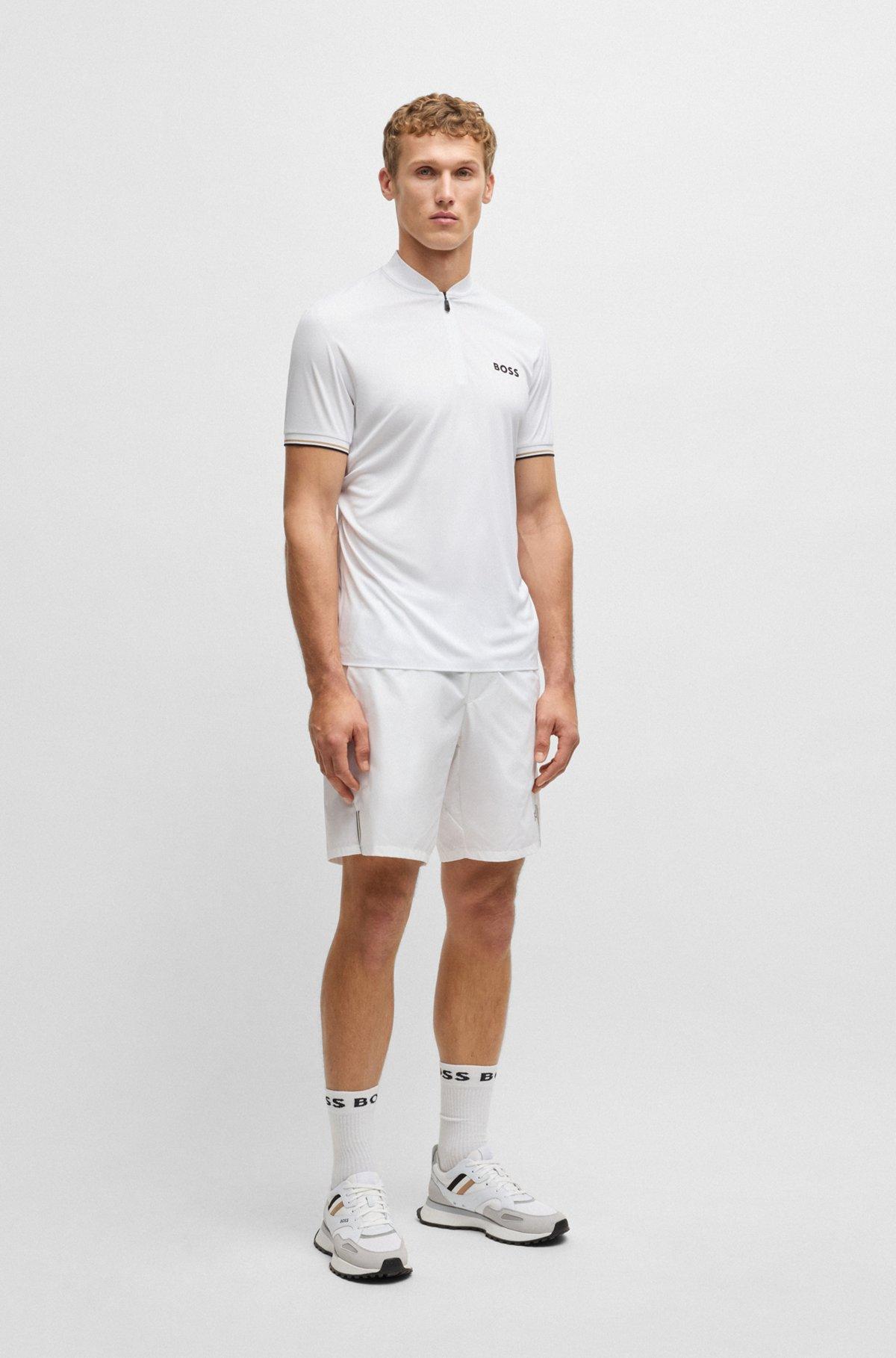 Active slim-fit polo shirt Product Image