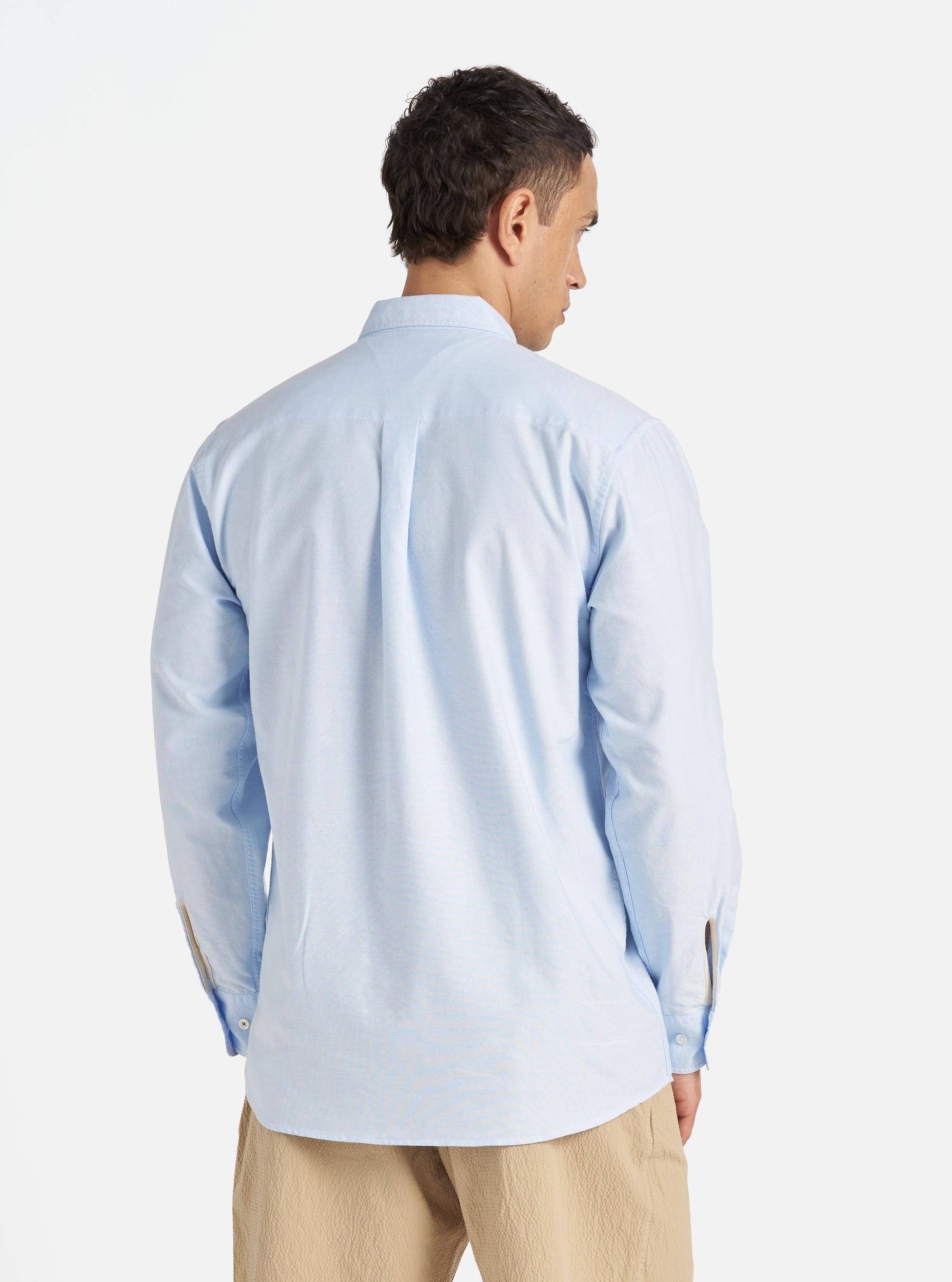 Universal Works Daybrook Shirt in Sky Blue Oxford Product Image