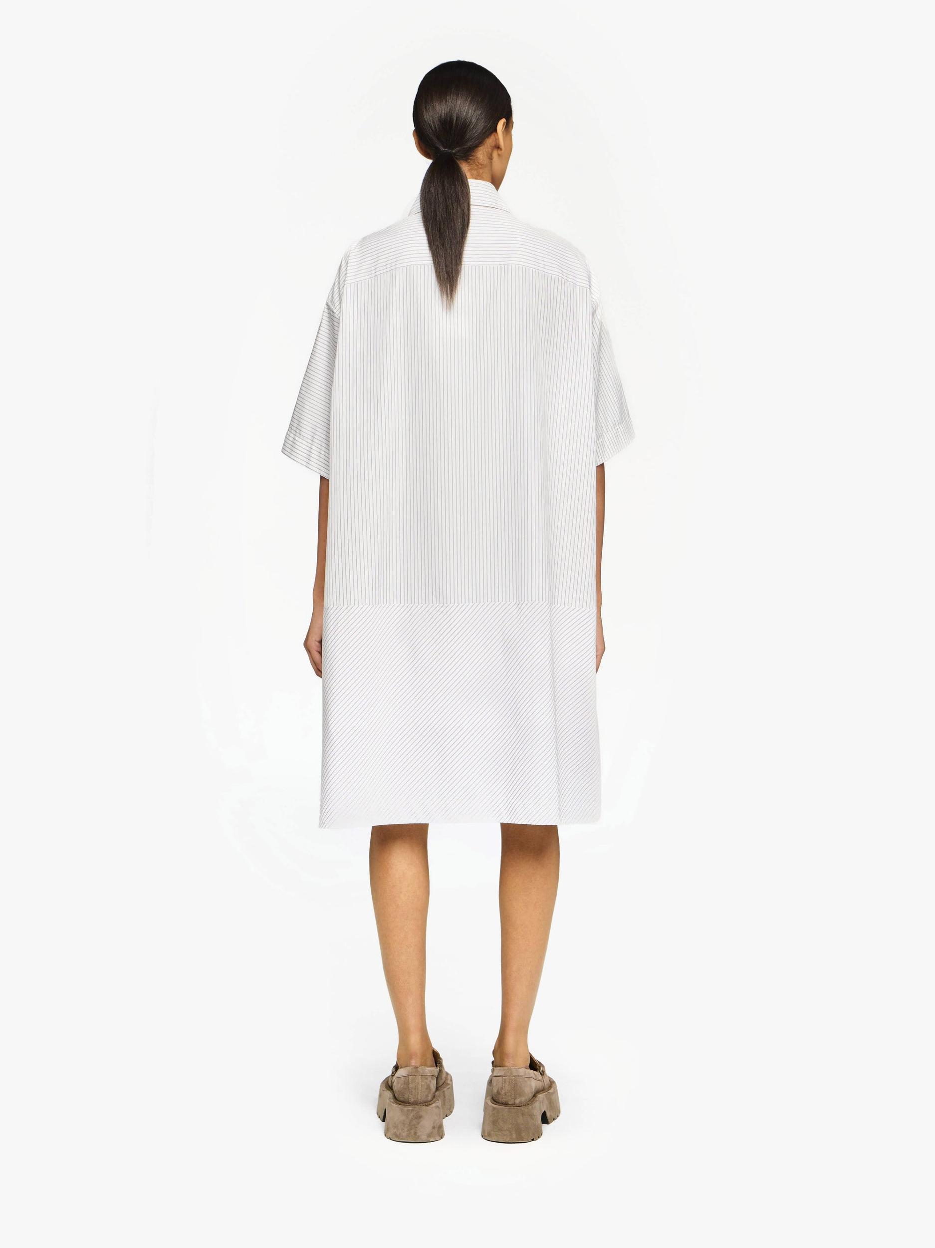 STEPPED HEM SHIRT DRESS Product Image