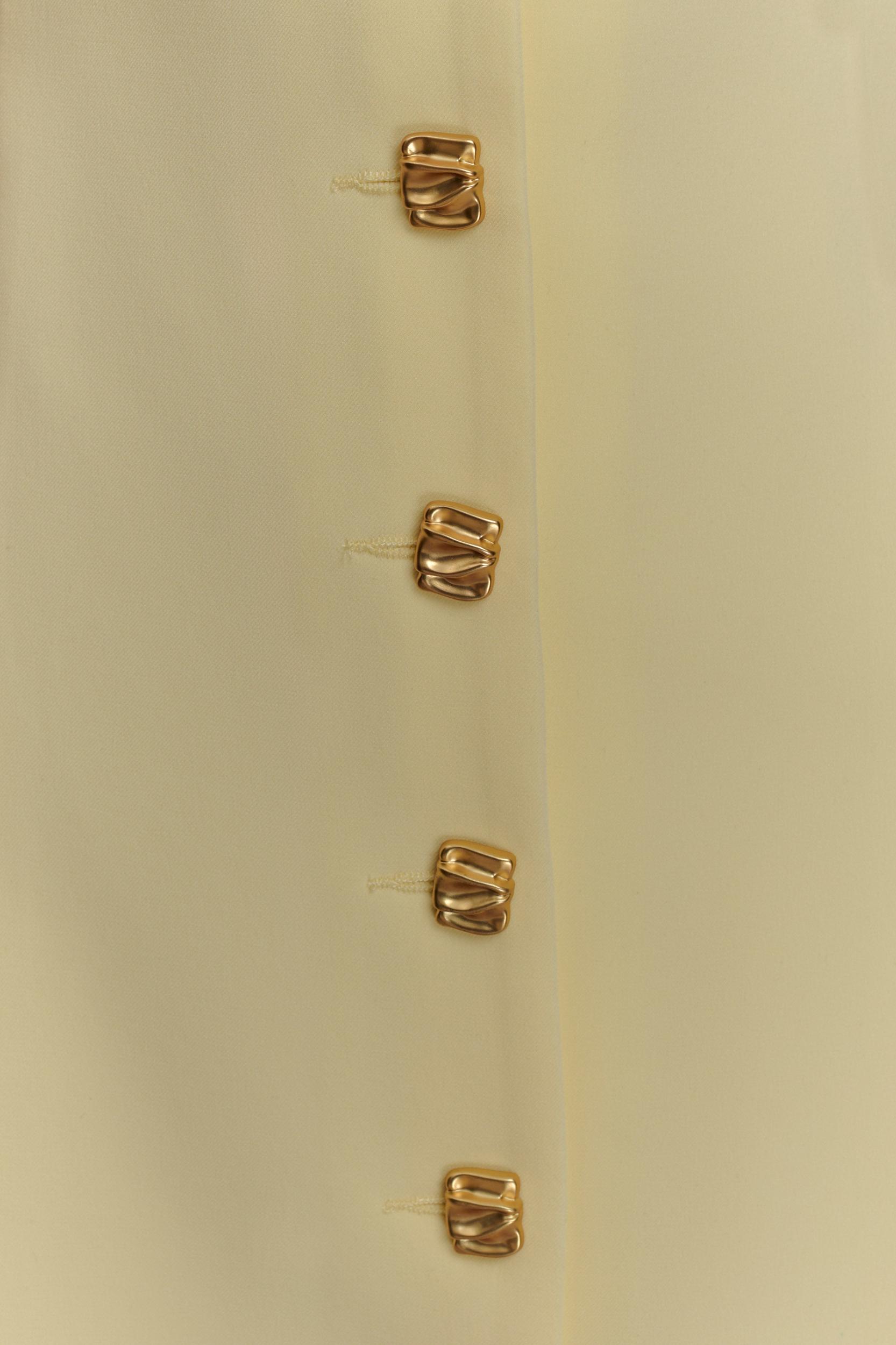 Oli Sleeveless Mini Dress - Lemon Product Image