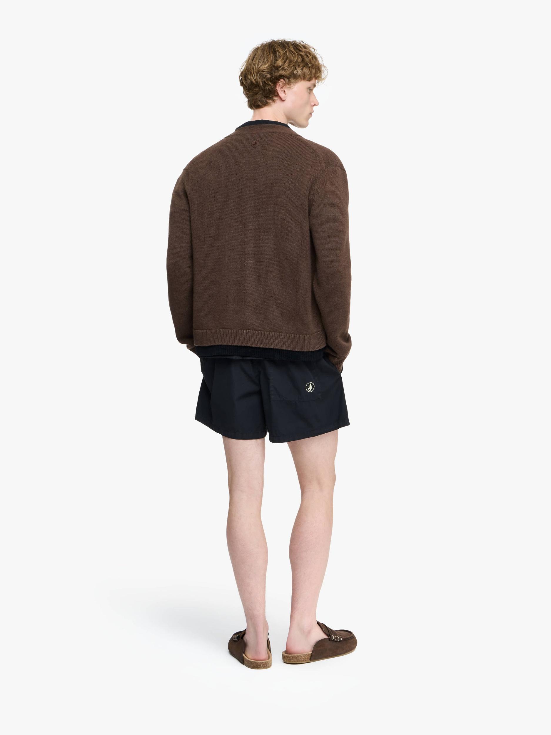 CONTRAST LAYERED CARDIGAN Product Image