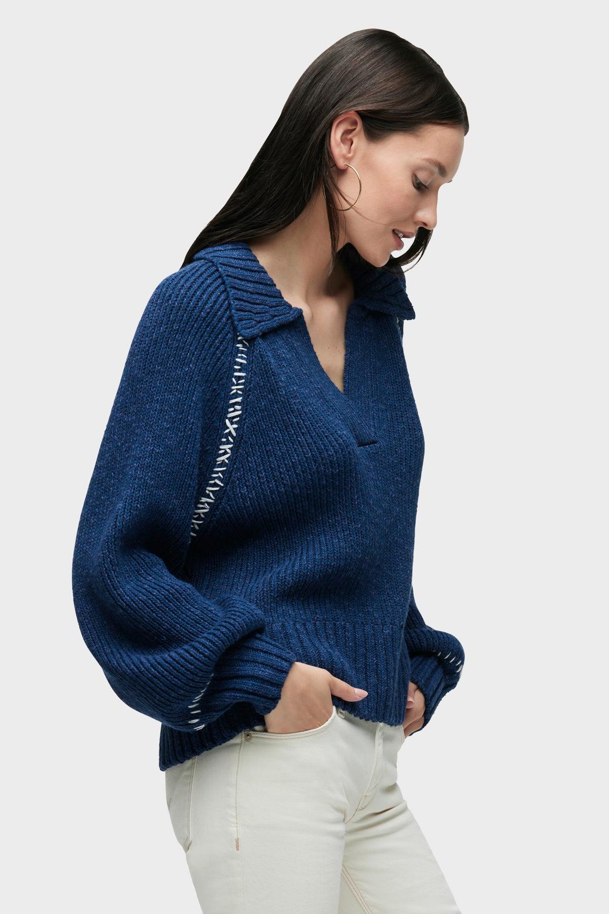 Collared Pullover Female Product Image
