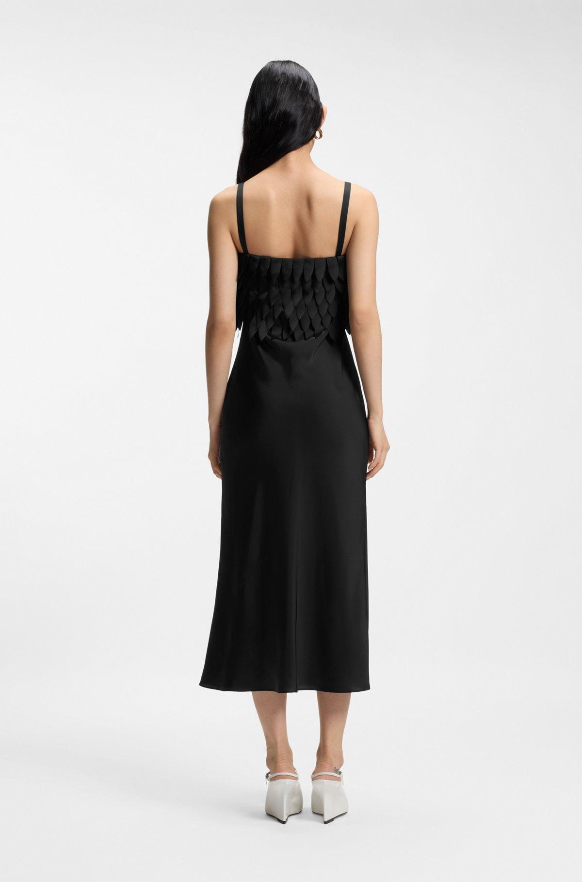 Strappy dress with laser-cut shapes Product Image
