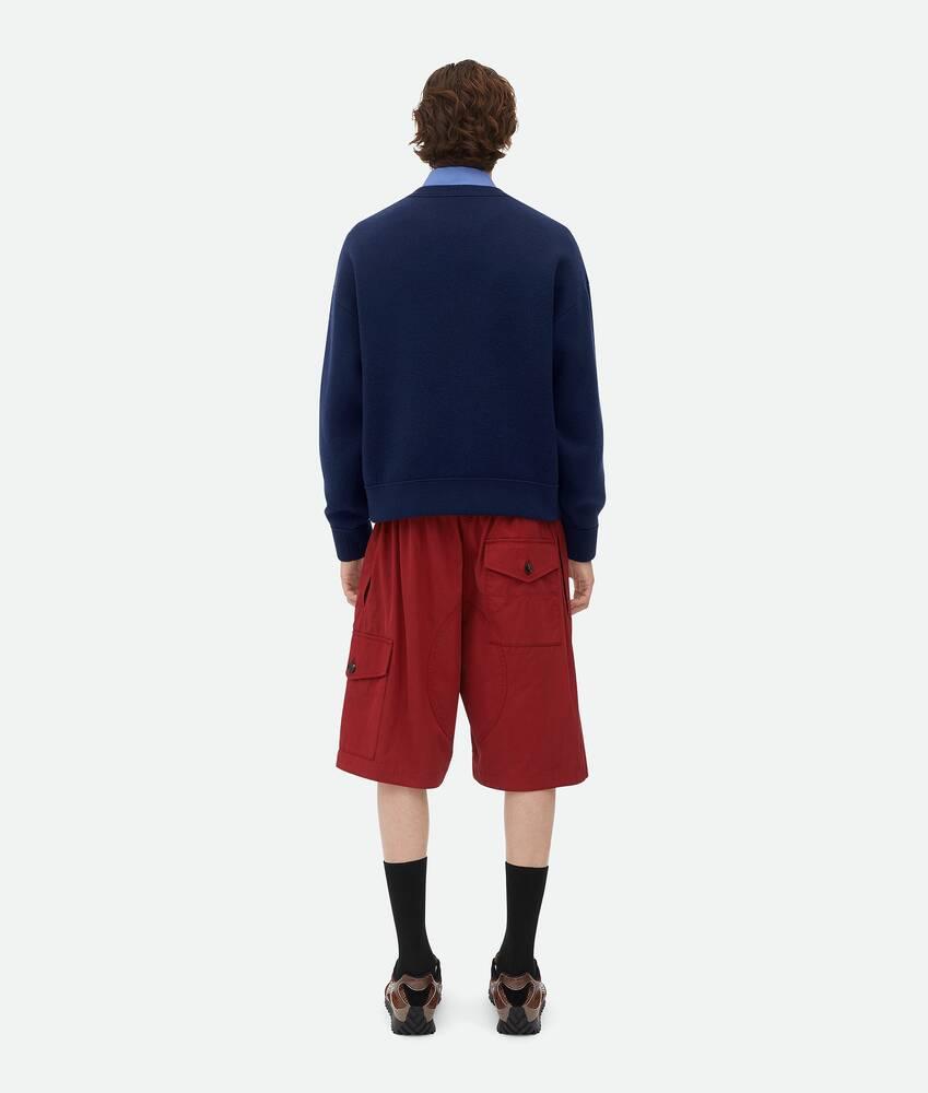 Men's Light Cotton Twill Shorts in Rosewood Product Image