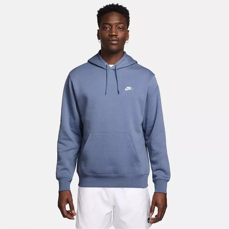 Big & Tall Nike Club Pull-Over Fleece Hoodie, Men's,  Product Image