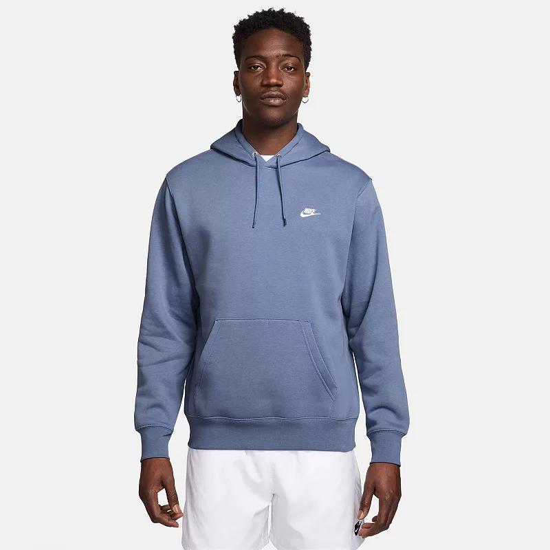Big & Tall Nike Club Pull-Over Fleece Hoodie, Men's,  Product Image