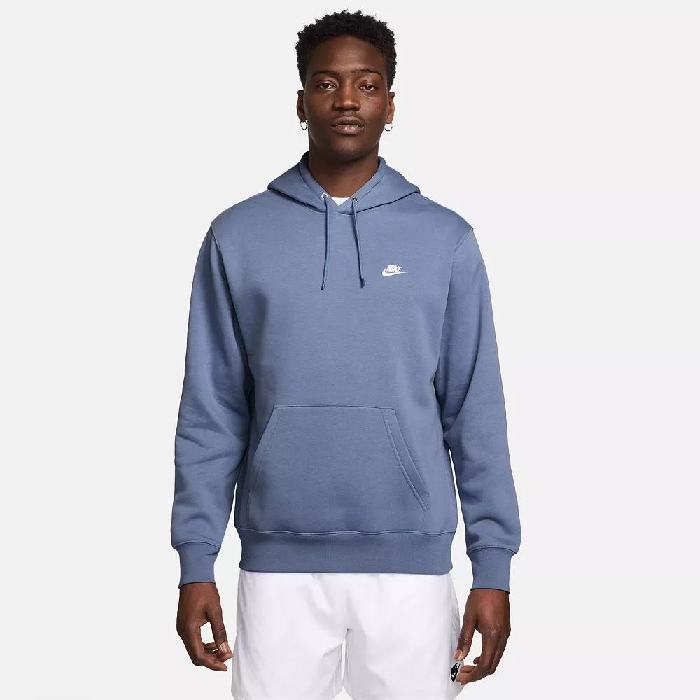 Big & Tall Nike Club Pull-Over Fleece Hoodie, Men's,  Product Image