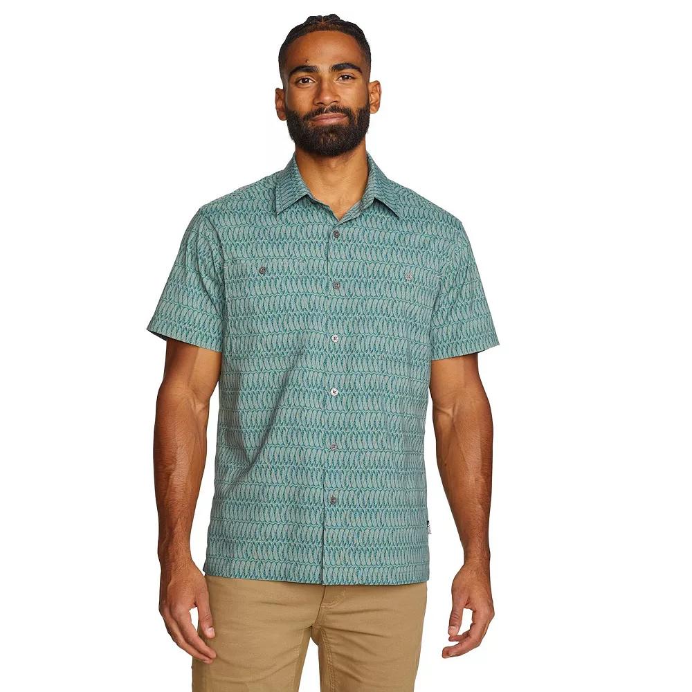 Men's Eddie Bauer Short Sleeve Rainier 3.0 Print Shirt,  Product Image