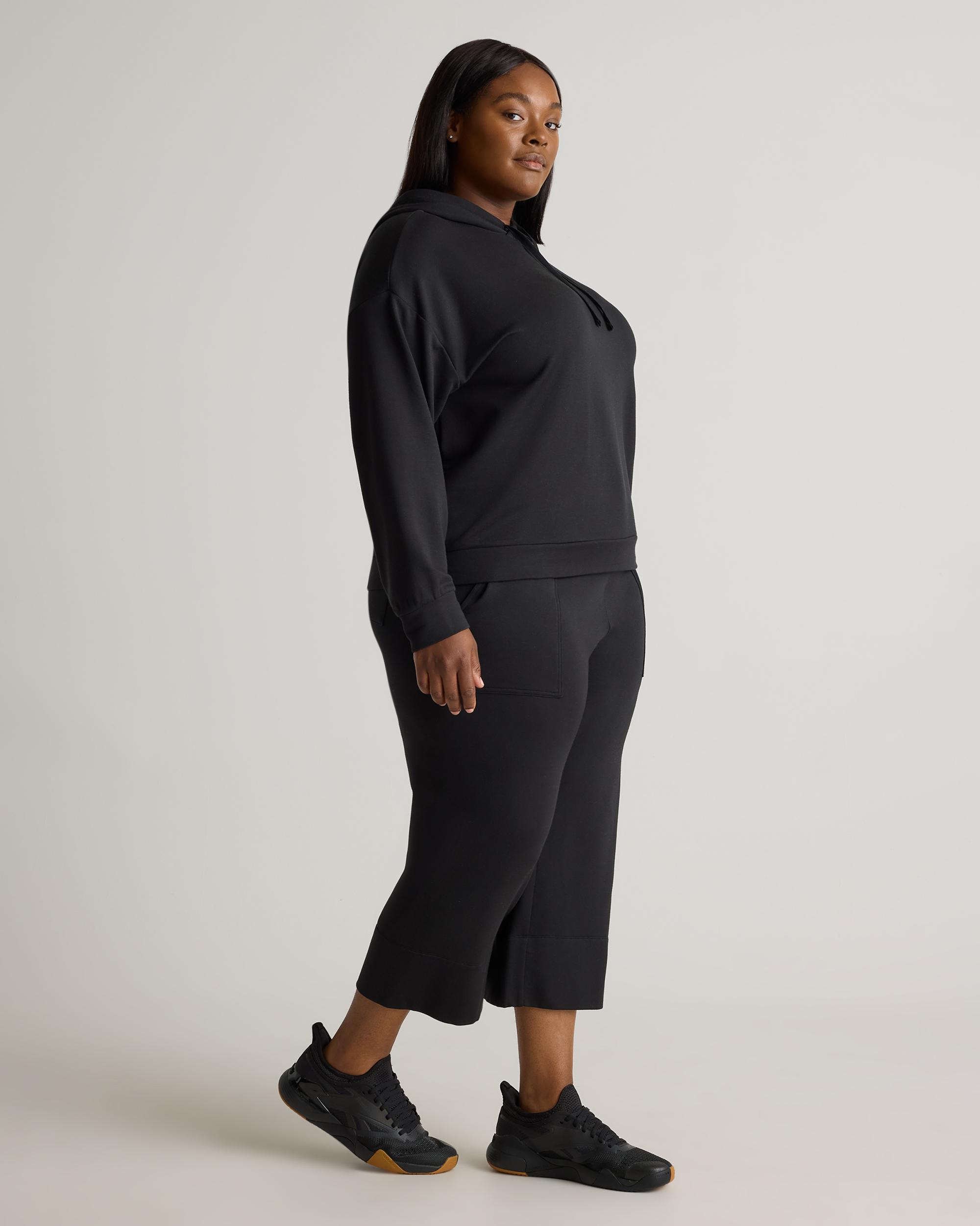 Quince | Women's SuperSoft Fleece Pullover Hoodie Lenzing Modal Product Image