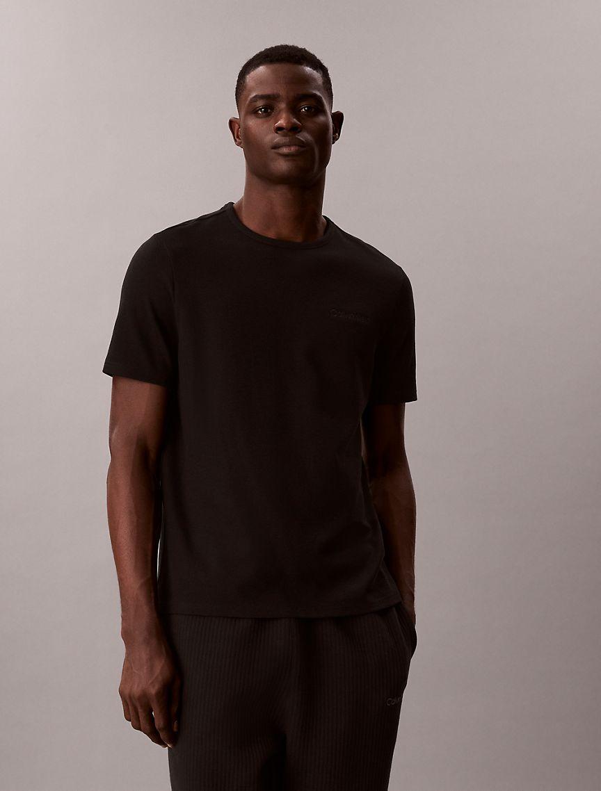 Pique Crewneck Sleep T-Shirt Product Image