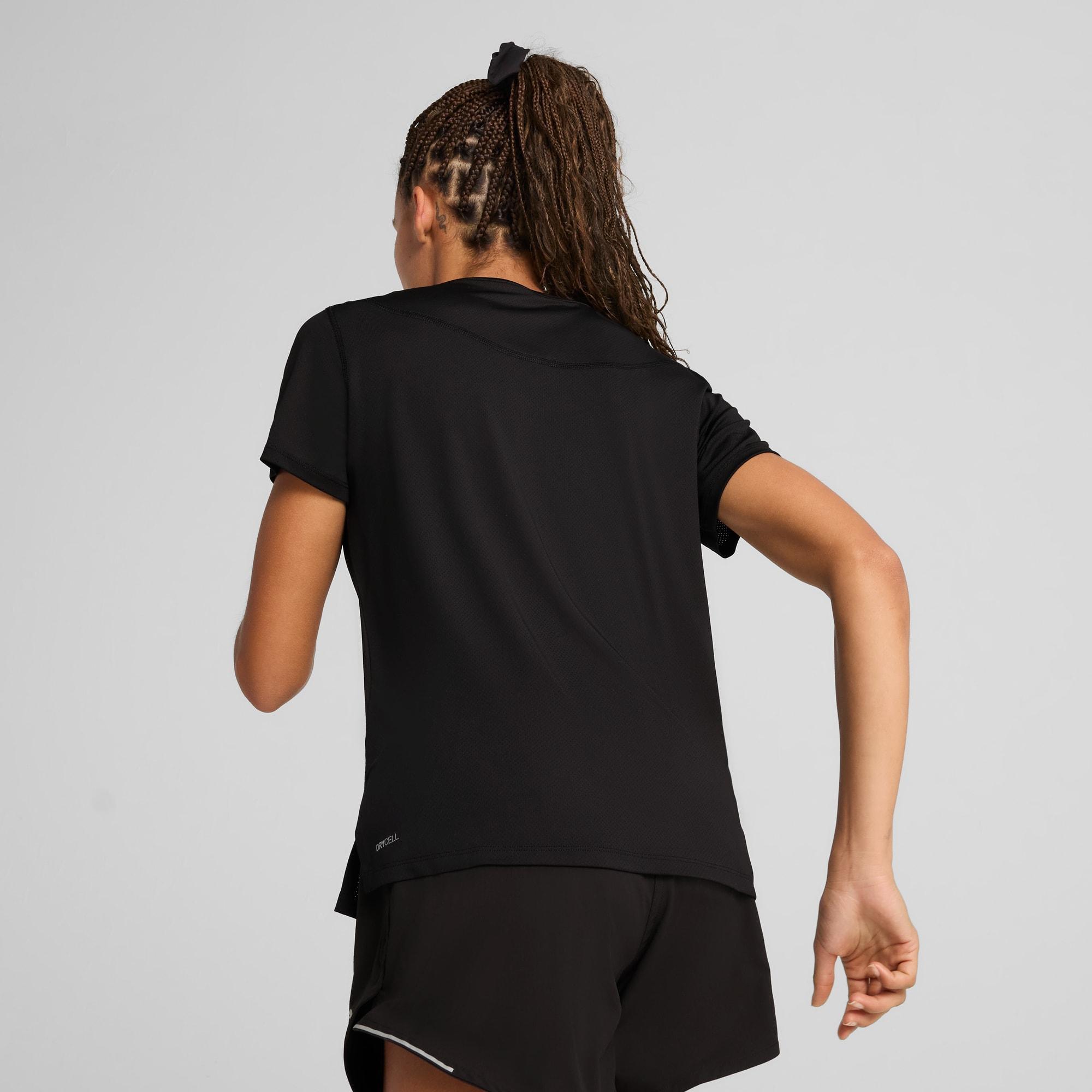 RUN Women's Graphic Mesh Tee Product Image