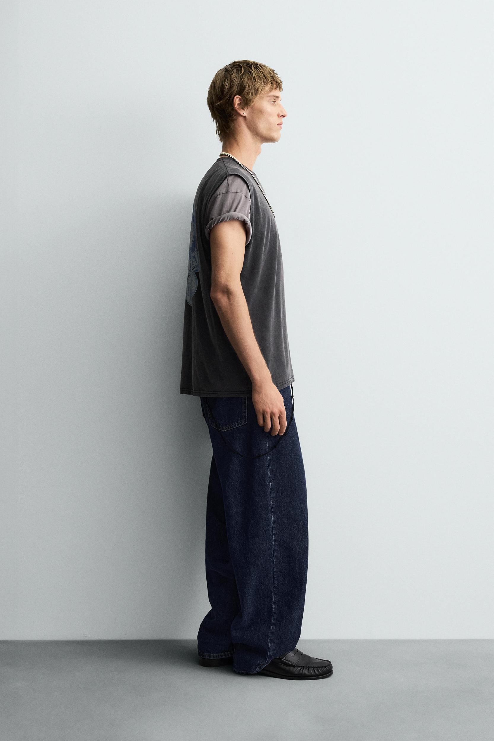 WASHED PRINT TANK TOP Product Image