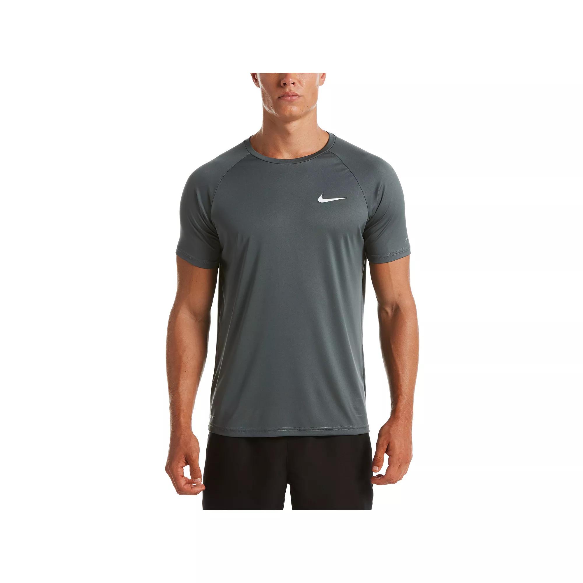 Men's Nike Dri-FIT UPF 40+ Hydroguard Short Sleeve Swim Tee,  Product Image
