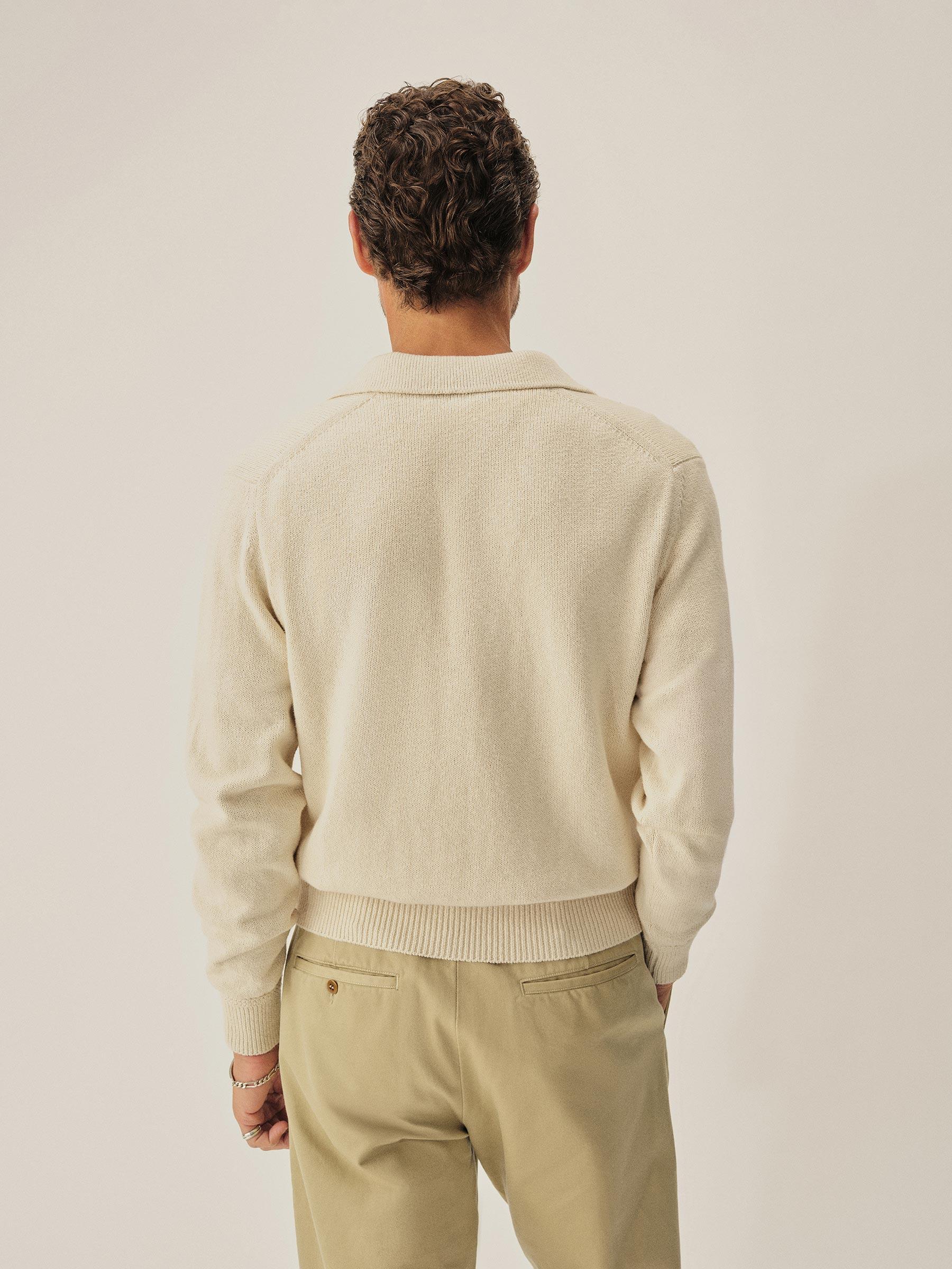 Cement Seafarer Cotton Rugby Polo Product Image