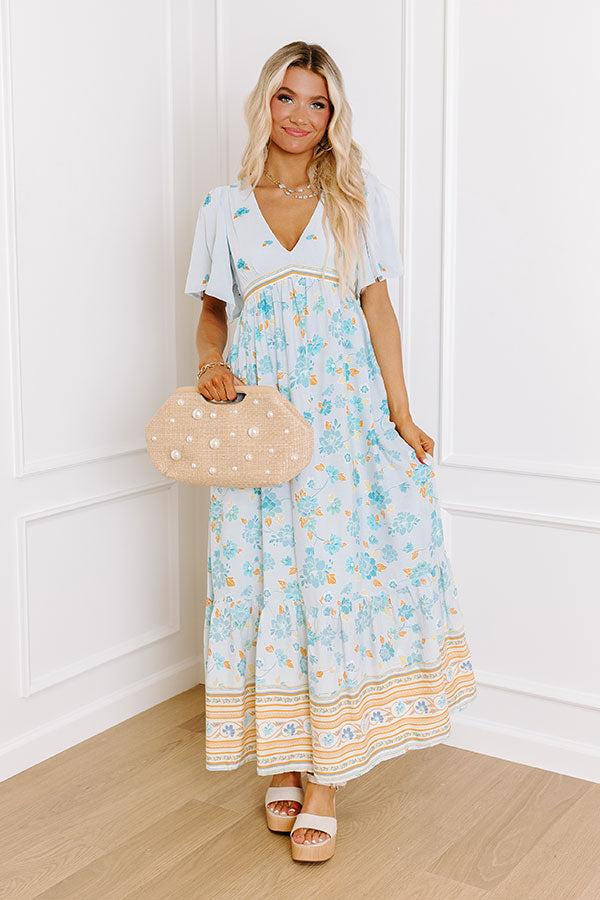 Breezy Blossom Embroidered Maxi Product Image