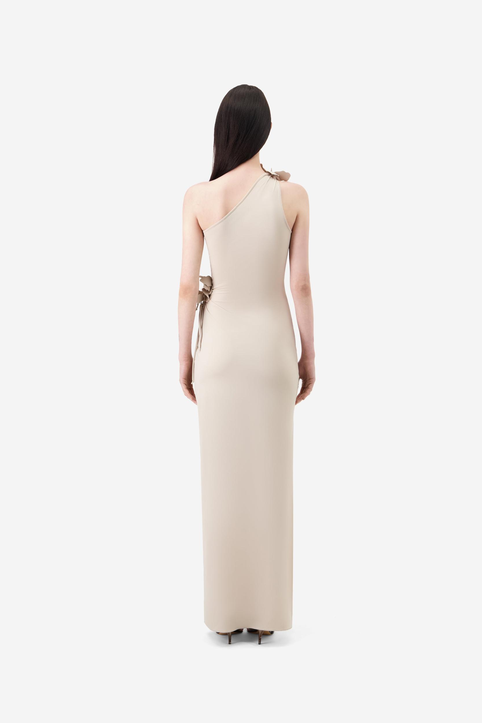 Asymmetric Flower Gown Product Image