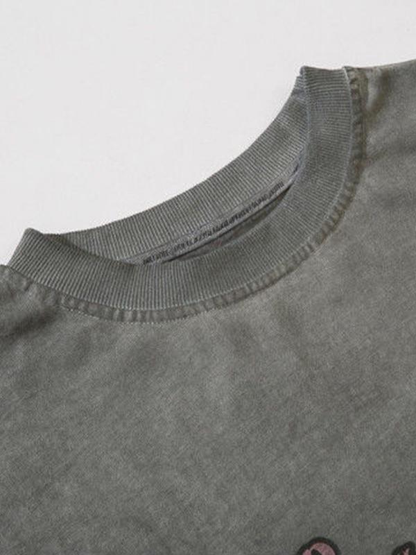 Men's Butterfly Print Long Sleeve Tee Product Image