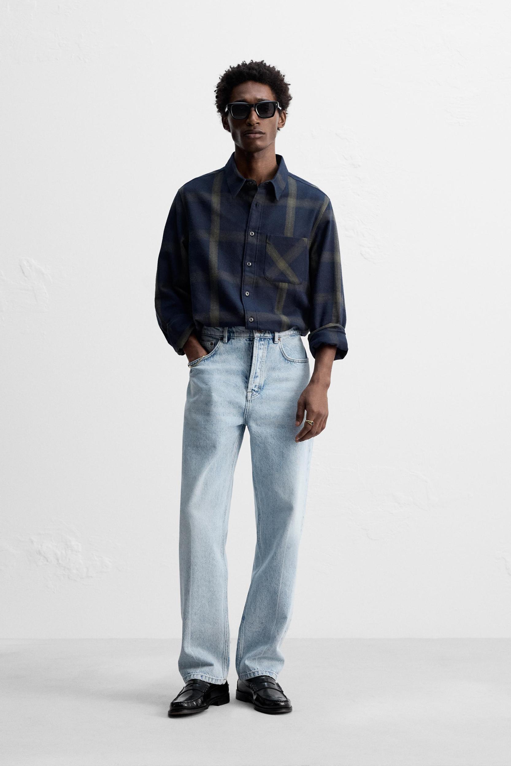 STRAIGHT ANKLE FIT JEANS Product Image