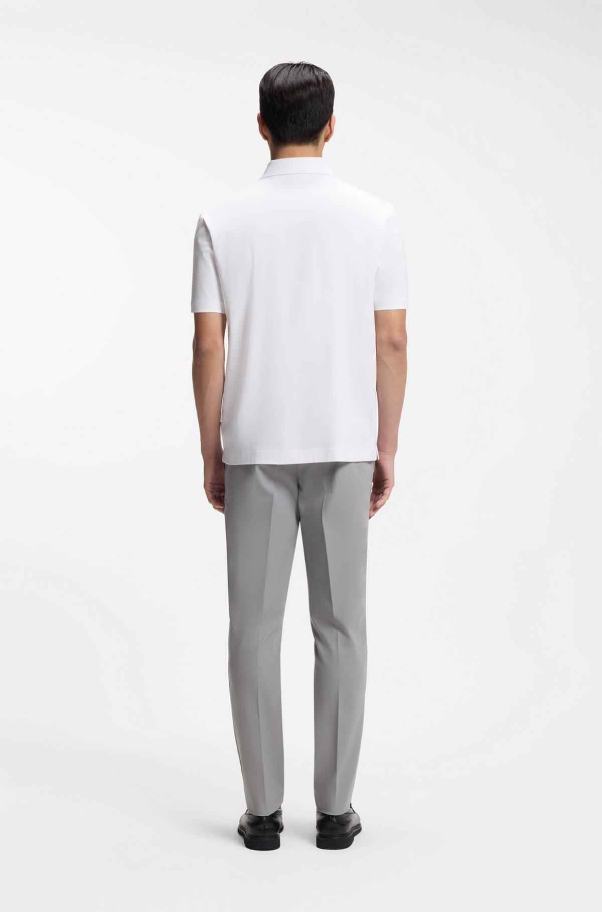 Slim-fit pants in a stretch-cotton blend Product Image