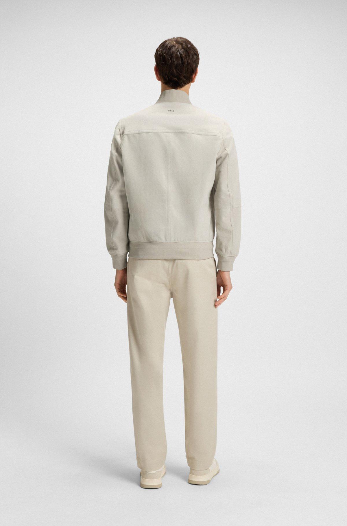 Regular-fit jacket in suede Product Image