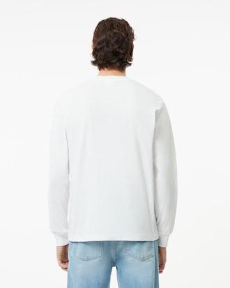 Men's Long Sleeve Cotton T-Shirt Product Image