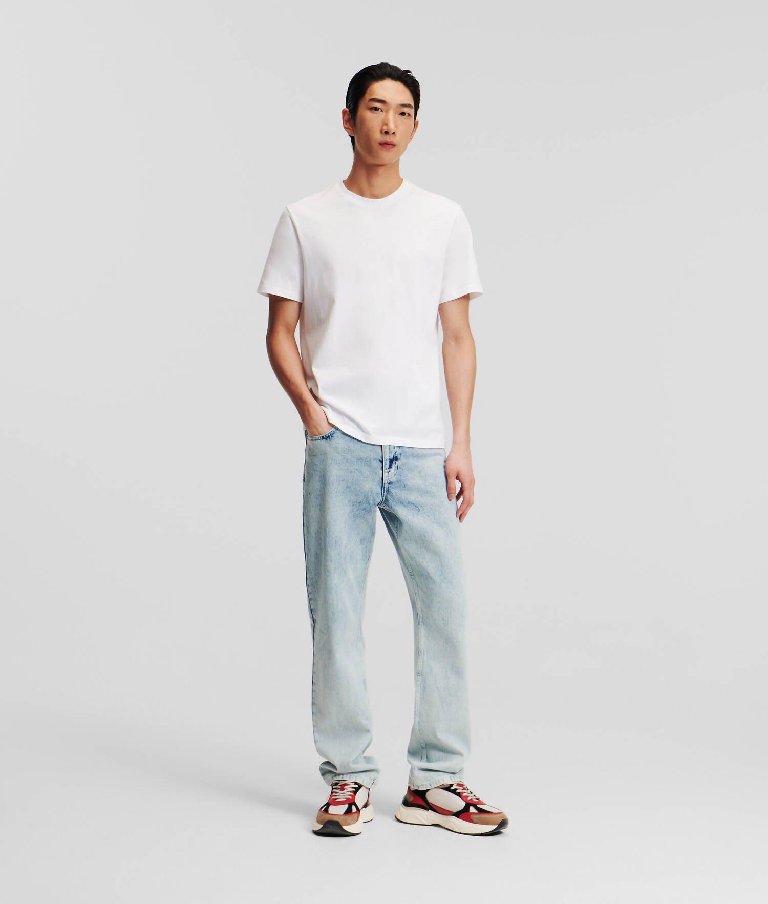 LOGO TAPE STRAIGHT JEANS Product Image