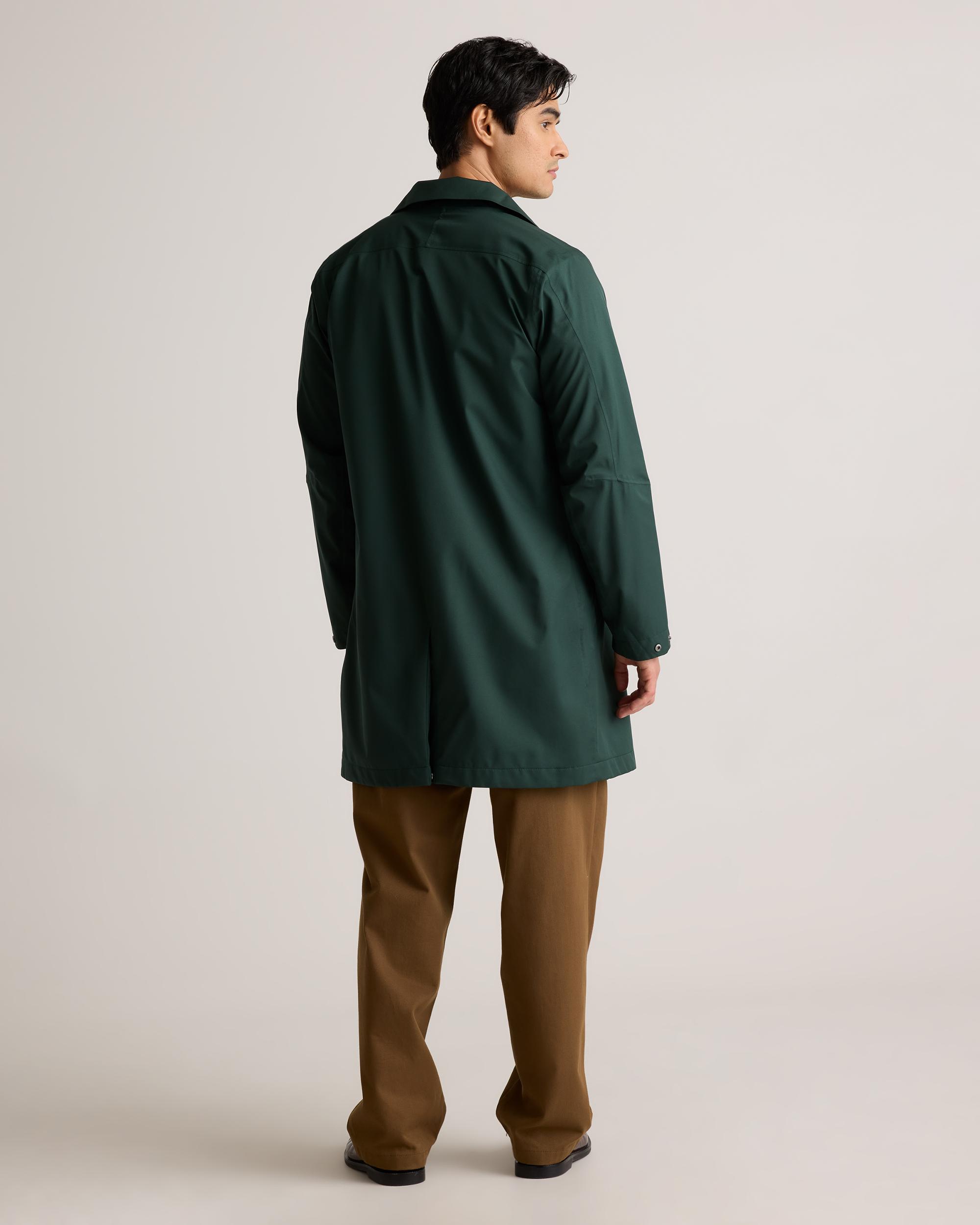 Quince | Men's Weatherproof Long Rain Jacket Polyester/Recycled Polyester Blend Product Image