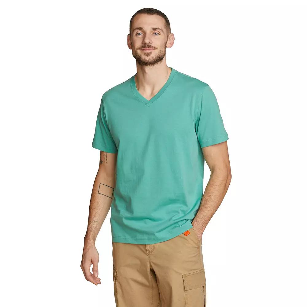 Men's Eddie Bauer Legend Short Sleeve V-Neck Tee,  Product Image