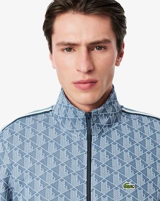 Paris Zip-Up Jacquard Track Jacket Product Image