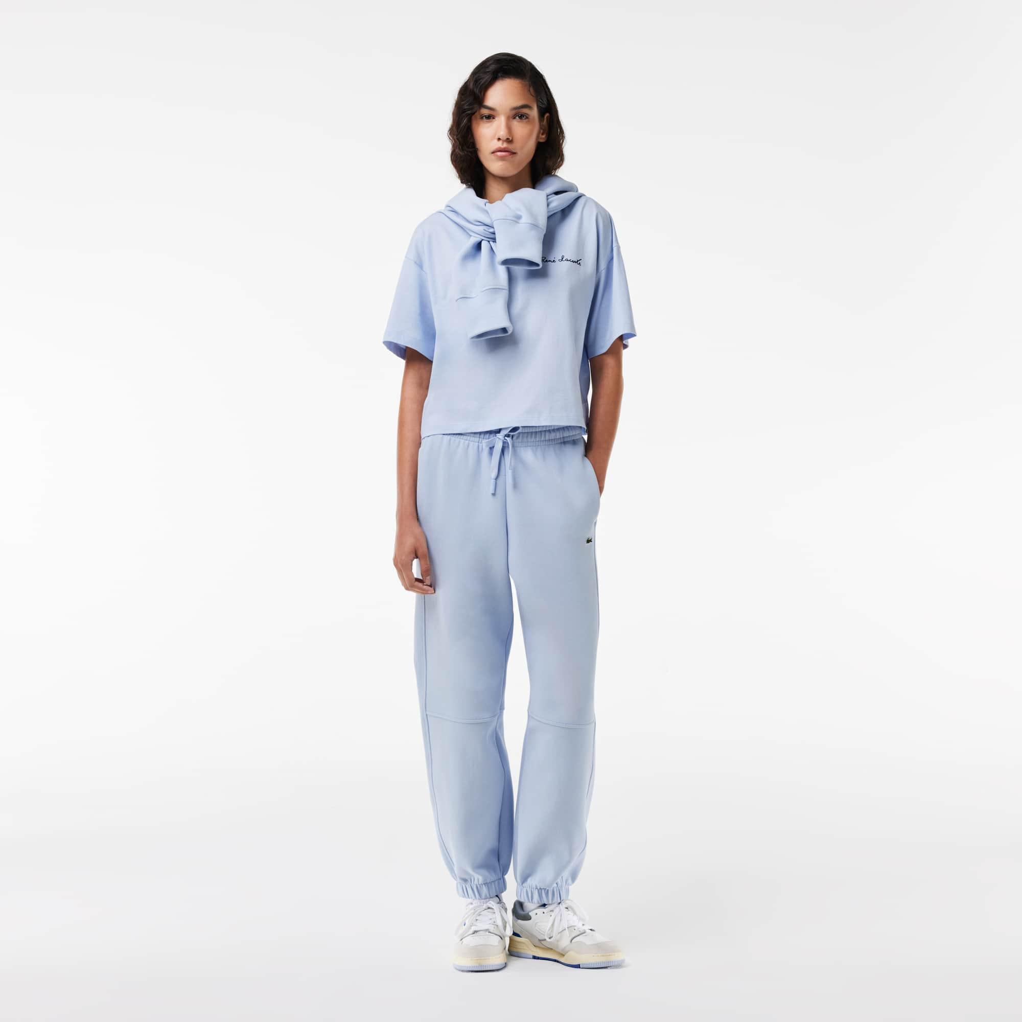 Women's Relaxed Fit Branded Cotton T-Shirt Product Image